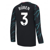 Moški Nogometni dresi Manchester City Ruben Dias #3 Tretji 2023-24 Dolgi Rokav